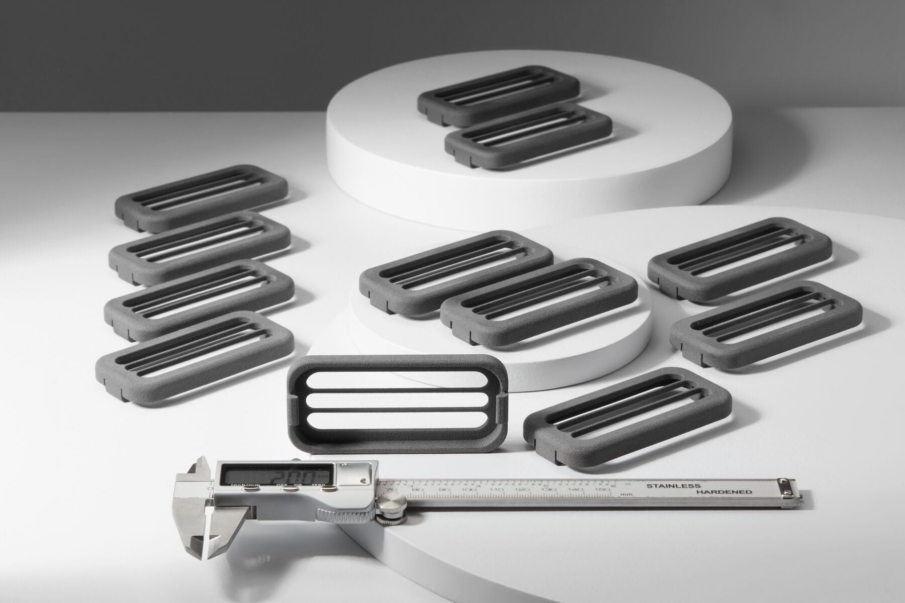 3D Printed Parts With Calipers