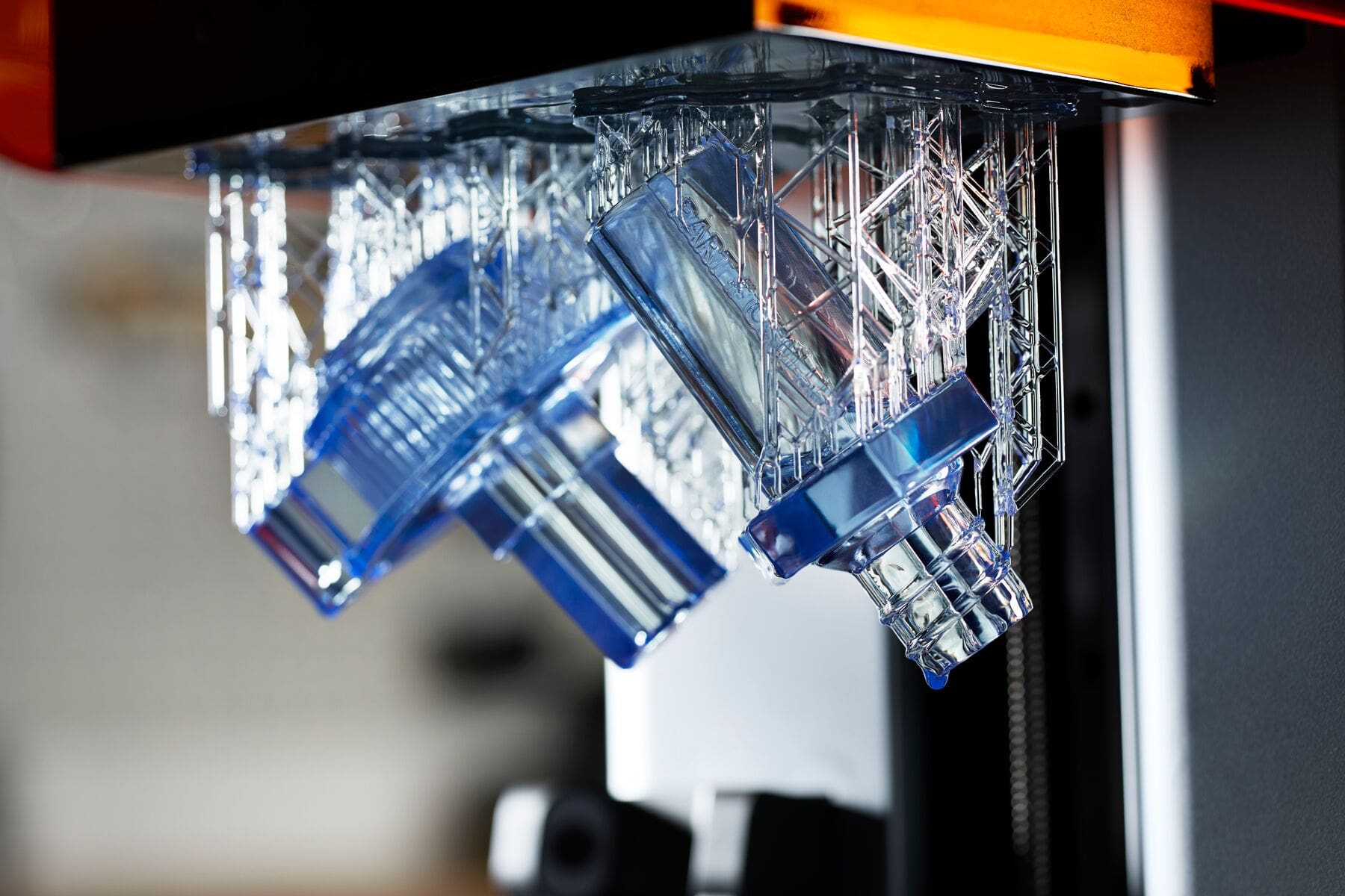 Printed Parts On The Form 4