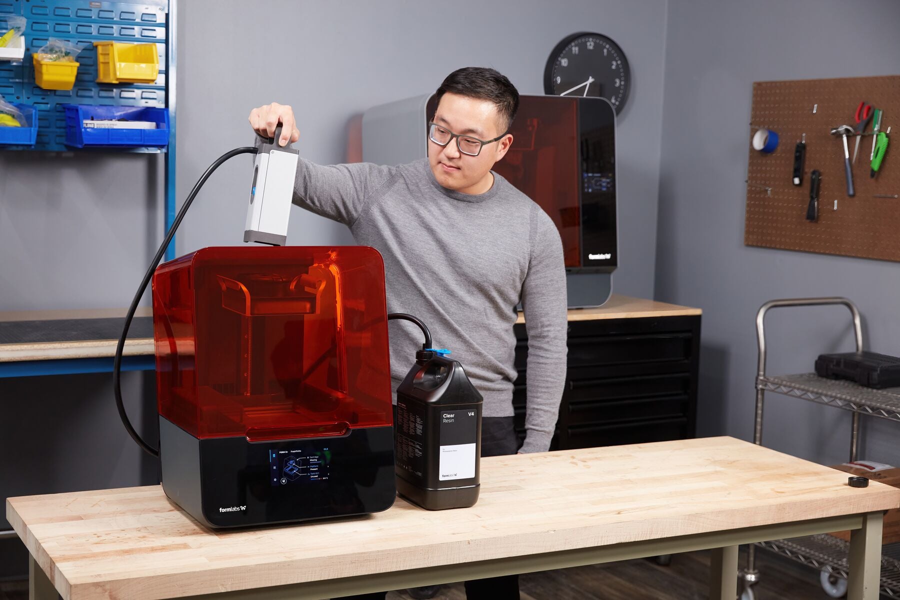 Resin Pumping System (Formlabs 5L Resin Pumping)