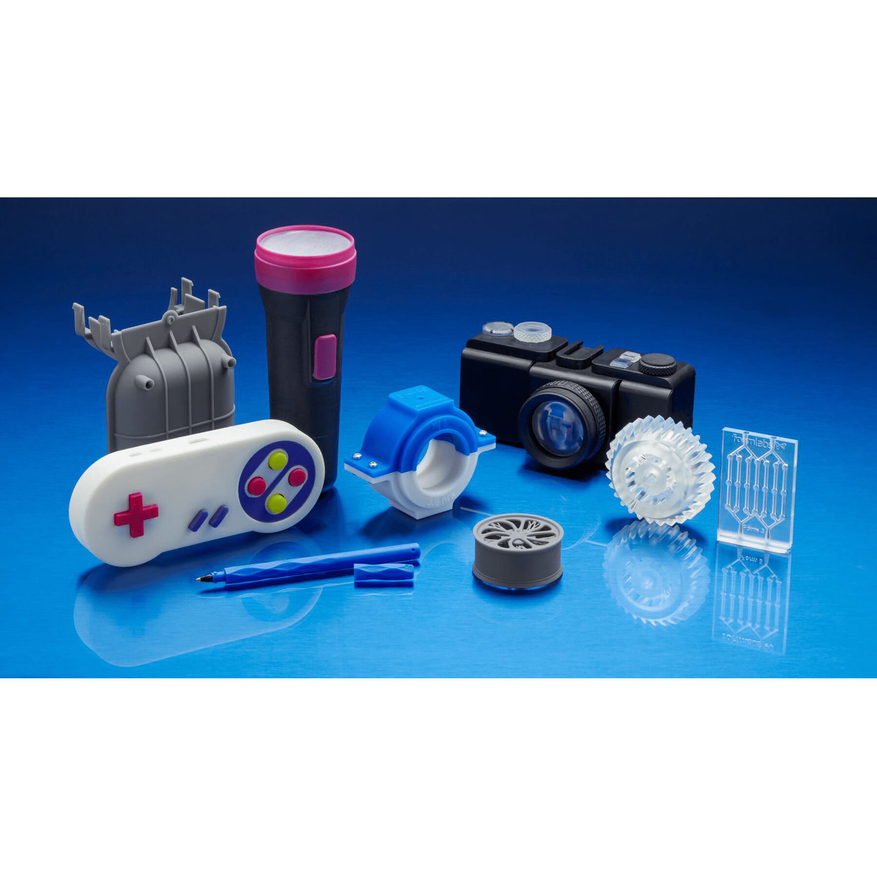 3D printed formlabs resins