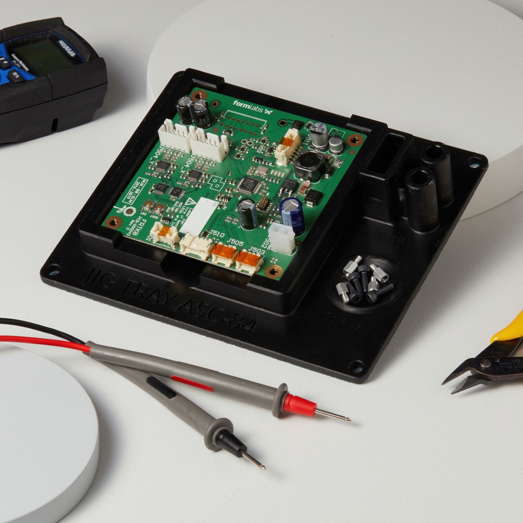 3d printed part with pcb