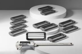 3D printed parts with calipers