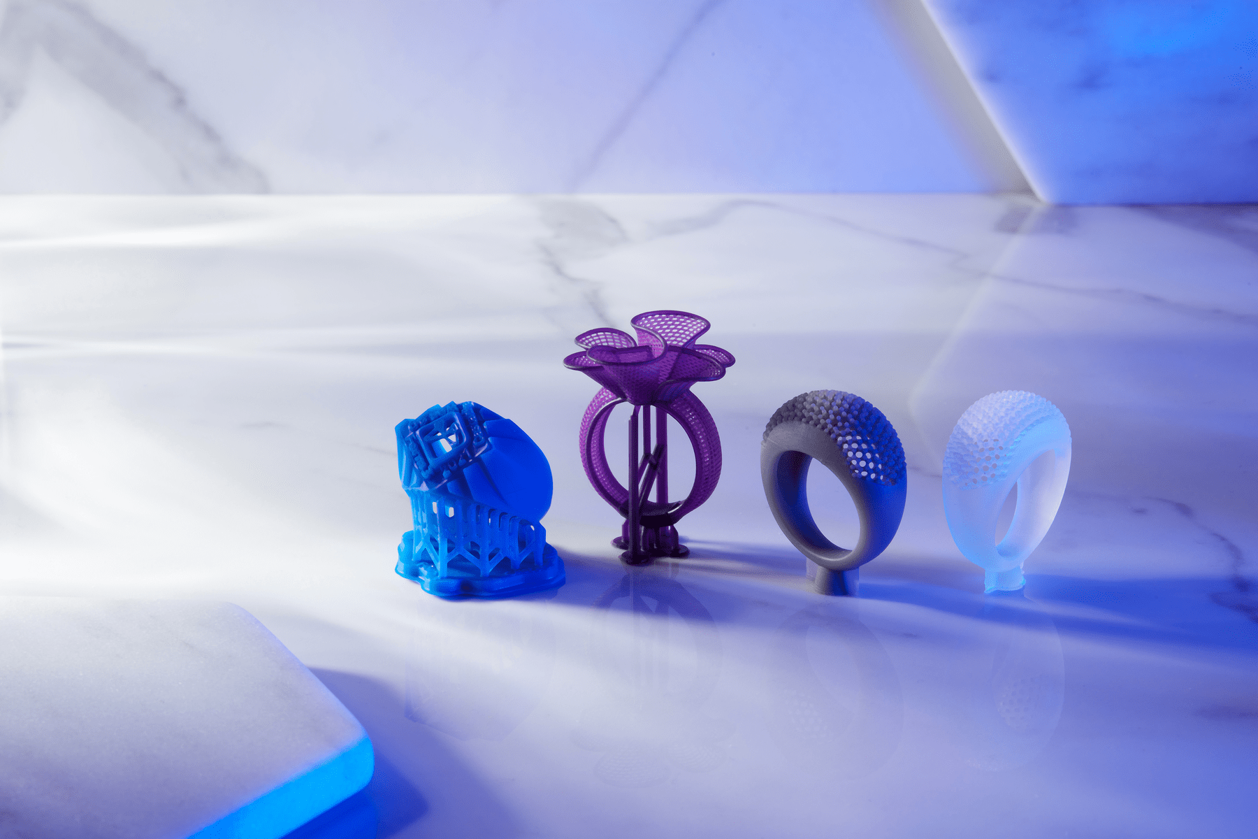 3D printed rings-Formlabs Jewerlly group