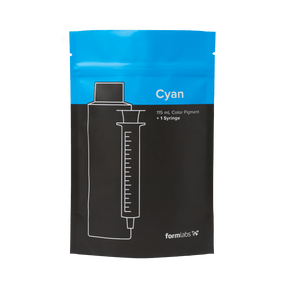 formlabs cyan colour piment